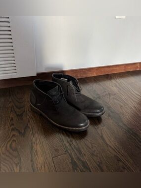 Florsheim Field Black Leather Chukka Boots Men’s Size 12